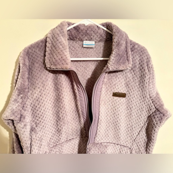 NWT Women's Purple Columbia Fire Side 3 Fuzzy Sherpa Full Zip Jacket Sz Large - Picture 10 of 16